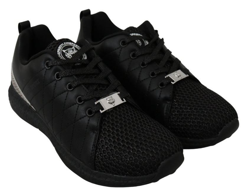 Black Casual Running Sneakers ShoesPhilipp Plein Sport Gorgeous brand new with tags, 100% Authentic Philipp Plein Sport Shoes. Model: Gisella Sneakers Color: Black Material: Polyester Sole: Rubber Logo detailsBlack Casual Running Sneakers Shoes${tagsPhili