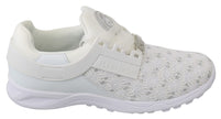 White Polyester Casual Sneakers ShoesPLEIN SPORT Gorgeous brand new with tags, 100% Authentic PLEIN SPORT Shoes. Model: Beth Sneakers Color: White Material: Polyester Sole: Rubber Logo detailsWhite Polyester Casual Sneakers Shoes${tagsPhilipp PleinAulae W