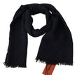 Black 100% Wool Knit Unisex Neck Wrap Shawl ScarfMISSONI Gorgeous brand new with tags, 100% Authentic Missoni wool scarf with brand logo embroidery. Material: 100% Wool Color: Black Gender: Unisex Fringes Logo details Made in Italy SIZE: 160cm x 45cmBlack