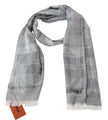 Gray Floral Wool Unisex Neck Wrap Fringes ScarfMISSONI Gorgeous brand new with tags, 100% Authentic Missoni wool scarf with pattern and brand logo embroidery. Material: 100% Wool Color: Gray Gender: Unisex Fringes Logo details Made in Italy SIZE: 180cm x
