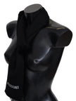 Black 100% Wool Unisex Neck Wrap Fringes Logo ScarfMISSONI Gorgeous brand new with tags, 100% Authentic Missoni wool scarf with brand logo embroidery. Material: 100% Wool Color: Black Gender: Unisex Fringes Logo details Made in Italy SIZE: 180cm x 29cmBla