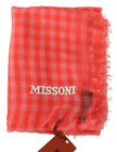 Orange Check Cashmere Unisex Wrap Fringes ScarfMISSONI Gorgeous brand new with tags, 100% Authentic Missoni cashmere scarf with checkered pattern and brand logo embroidery. Material: 100% Cashmere Color: Orange Gender: Unisex Fringes Logo details Made in