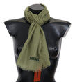 Green Cashmere Unisex Neck Wrap ScarfMISSONI Gorgeous brand new with tags, 100% Authentic Missoni cashmere scarf with brand logo embroidery. Material: 100% Cashmere Color: Green Gender: Unisex Fringes Logo details Made in Italy SIZE: 140cm x 70cmGreen Cas