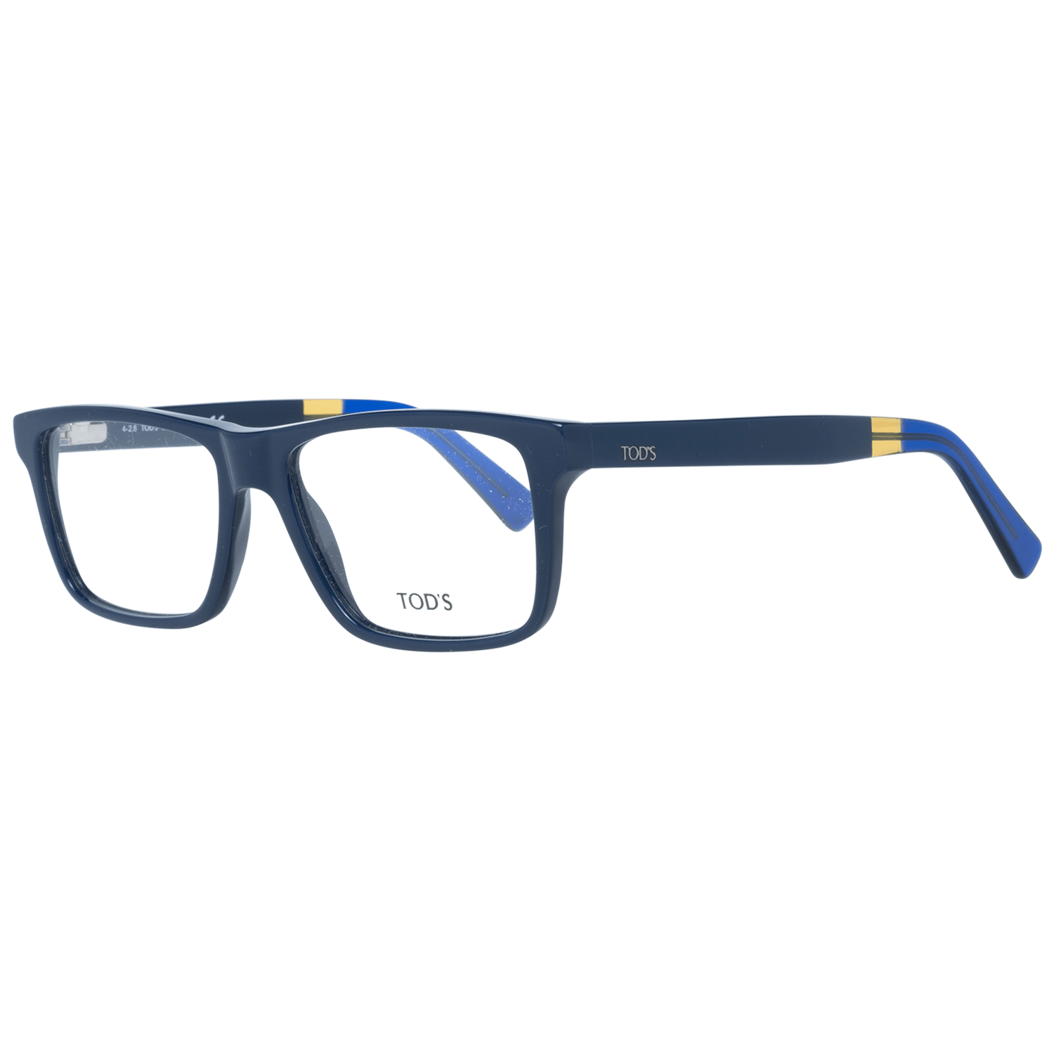 Blaue Herren-Vollrandbrille aus Kunststoff