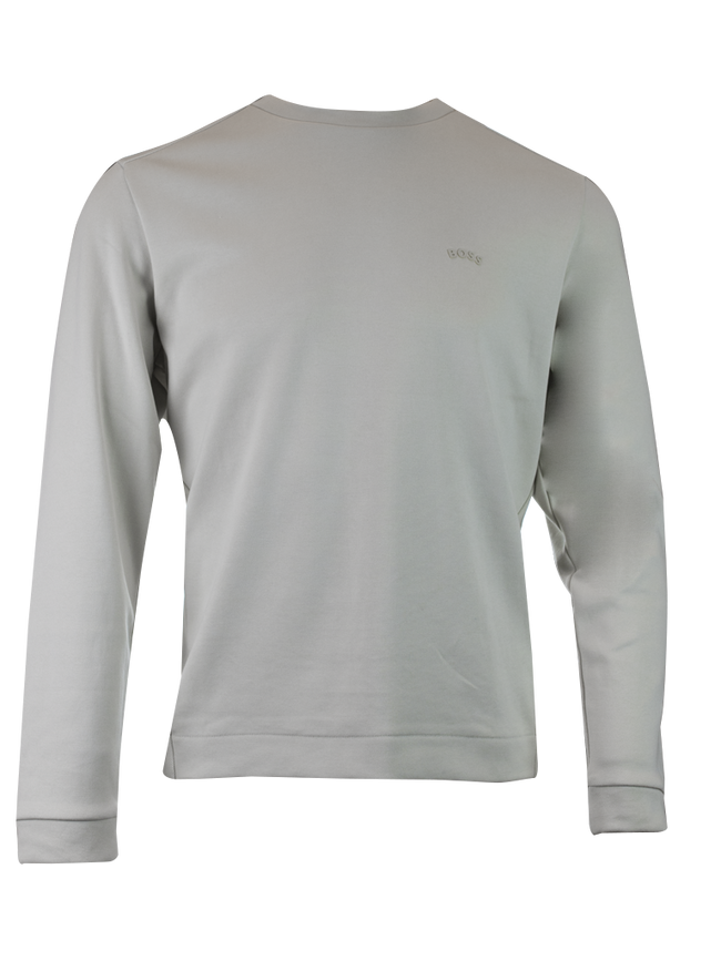 Elegant Beige Cotton SweatshirtDiscover the epitome of comfort and style with this absolutely stunning, 100% authentic sweatshirt by Hugo Boss. Perfect for those who seek a blend of sophistication and casual flair in their wardrobe. Made in Germany with m