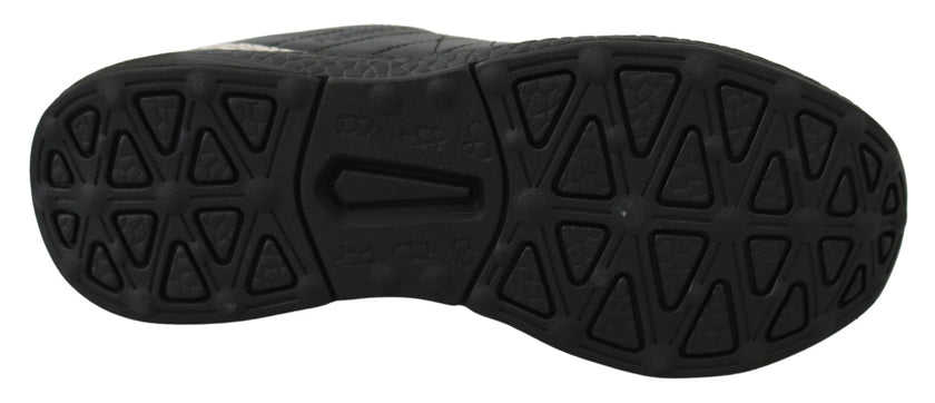 Exquisite Black Runner Gisella Sports SneakersStep into the world of high-end athleticism with these exquisite new-with-tags Plein Sport Women’s Running Sneakers. Elegant yet practical, these black sneakers are perfect for those who value both style and c