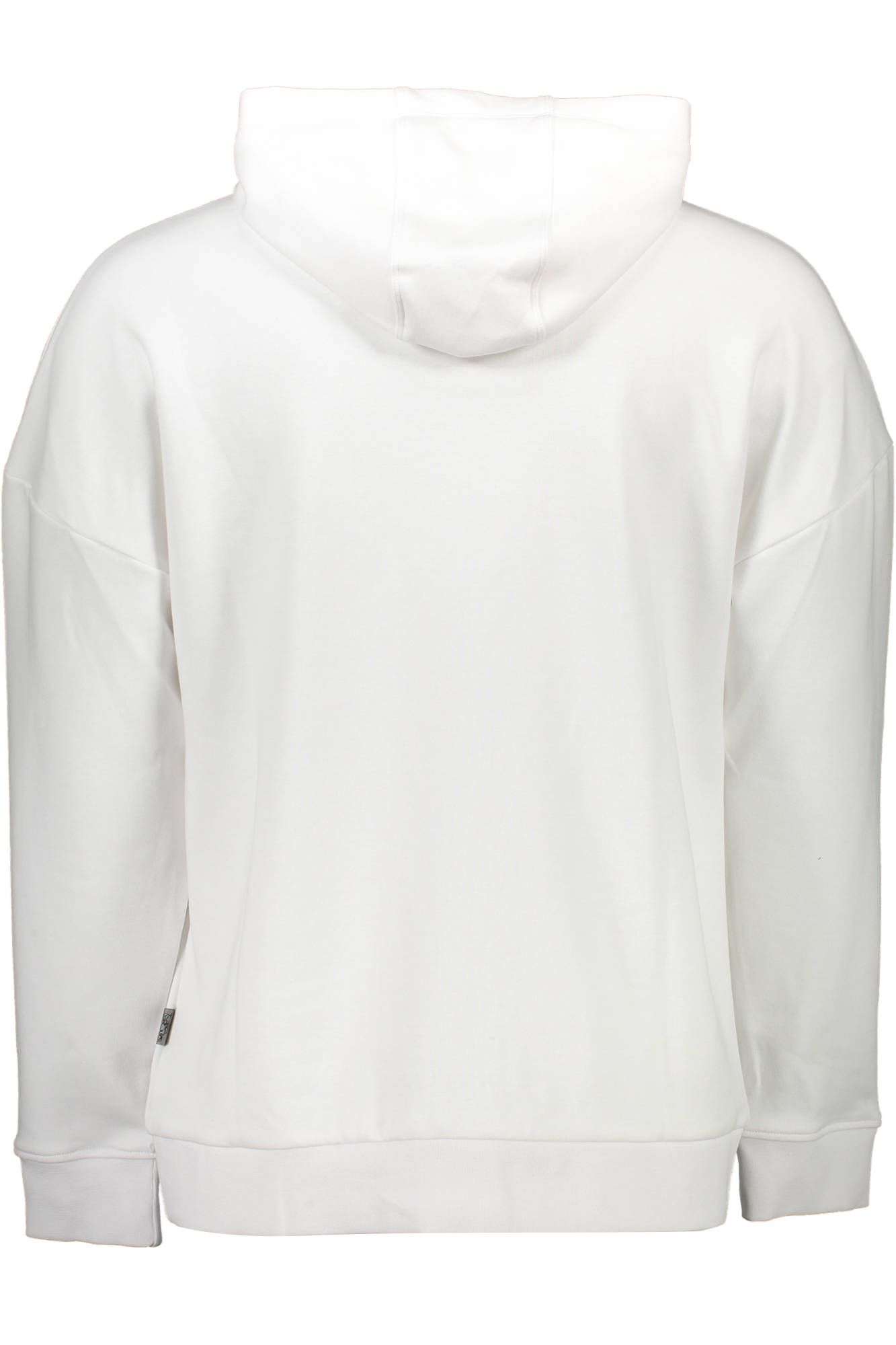 Weißes Baumwoll-Sweatshirt mit auffälligem Logo-Print