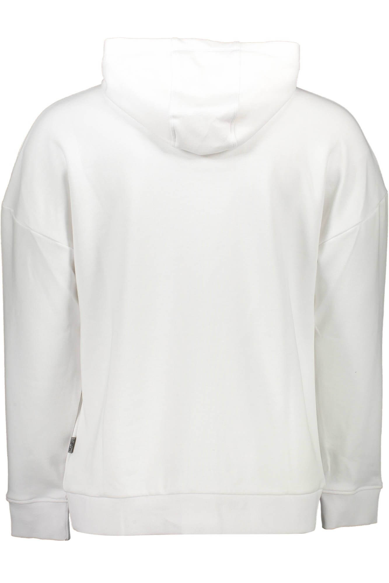 White Cotton Men SweaterUnleash your dynamic style with Plein Sport’s striking hooded sweatshirt, designed for those who dare to make a statement. A captivating blend of comfort and edgy aesthetics, this sweatshirt boasts bold contrasting details and the