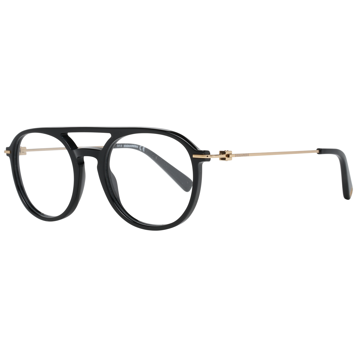 Sleek Black Full-Rim Designer EyewearExude timeless sophistication with these sleek eyeglasses from the renowned fashion house Dsquared². Designed for the fashion-savvy individual, this unisex pair is the perfect accessory to complement any ensemble. Craf