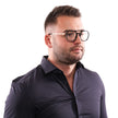 Sleek Black Full-Rim Designer EyewearExude timeless sophistication with these sleek eyeglasses from the renowned fashion house Dsquared². Designed for the fashion-savvy individual, this unisex pair is the perfect accessory to complement any ensemble. Craf