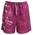 Pink Tie Dye Logo Men Beachwear Shorts SwimwearDSQUARED2 Absolutely stunning, 100% Authentic, exclusive brand new with tags DSQUARED2 Beachwear swimming shorts. Model: Swim shorts Boxer Color: Pink Tie Dye Material: 100% Polyester Elastic waist strap with