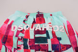 Multicolor Printed Beachwear Shorts SwimwearDSQUARED2 Absolutely stunning, 100% Authentic, exclusive brand new with tags DSQUARED2 Beachwear swimming shorts. Model: Swim shorts Boxer Color: Multicolor with print Material: 100% Polyester Elastic waist stra