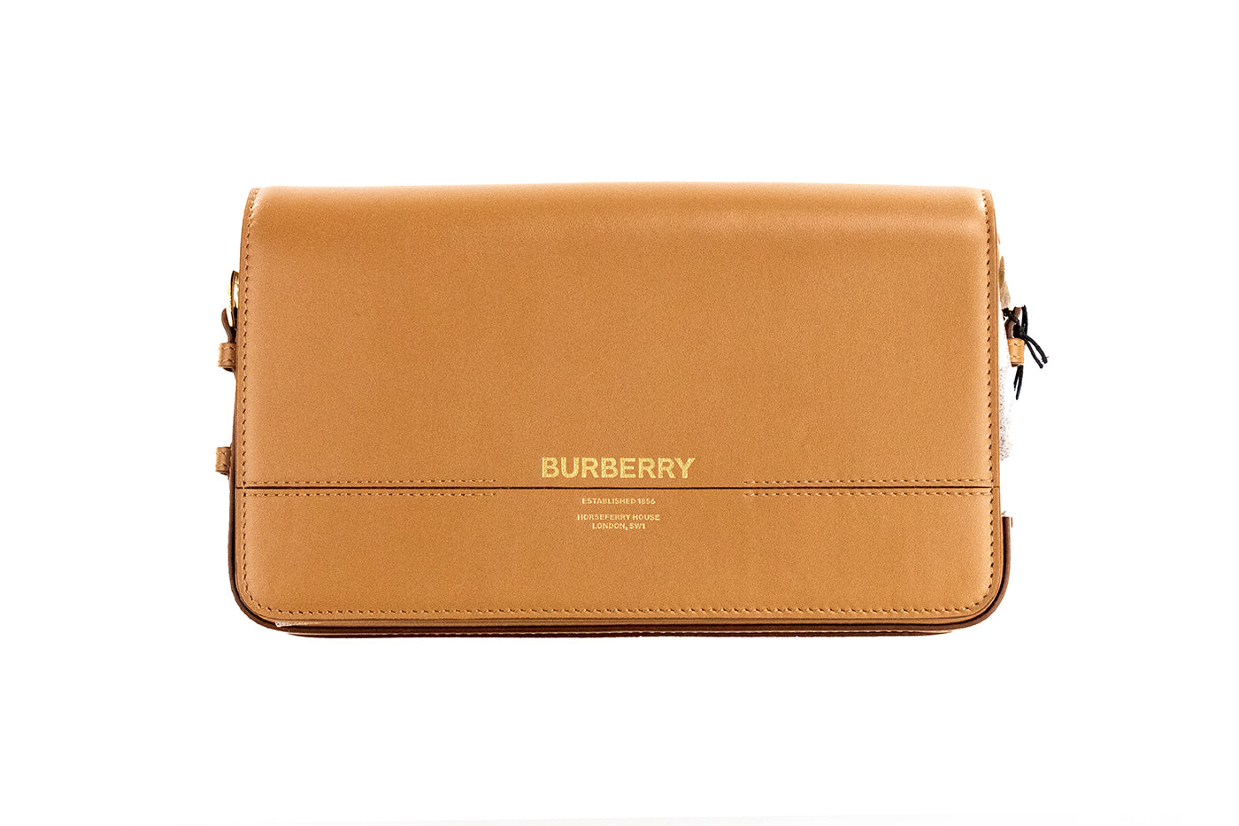 Grace Small Nutmeg Smooth Leather Flap Crossbody Clutch Handbag PurseStyle: Burberry Grace Small Nutmeg Flap Crossbody Clutch Handbag Purse Material: Smooth Leather Features: Adjustable/Detachable Crossbody Strap, Inner Slip Pockets, Magnetic Flap Closure