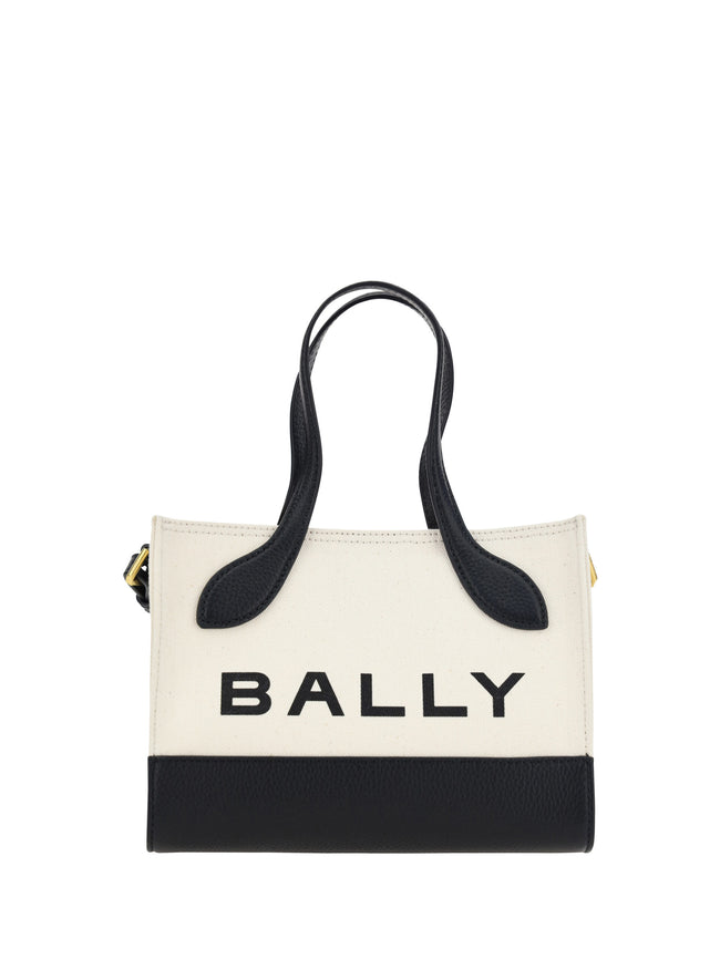 Chic Contrast Mini Leather HandbagIndulge in the epitome of elegance with the Bally Mini Handbag, a stunning accessory that promises to uplift your style quotient. Crafted with immaculate precision, this stunning piece boasts a sleek black and white palet