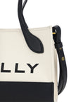 Chic Contrast Mini Leather HandbagIndulge in the epitome of elegance with the Bally Mini Handbag, a stunning accessory that promises to uplift your style quotient. Crafted with immaculate precision, this stunning piece boasts a sleek black and white palet