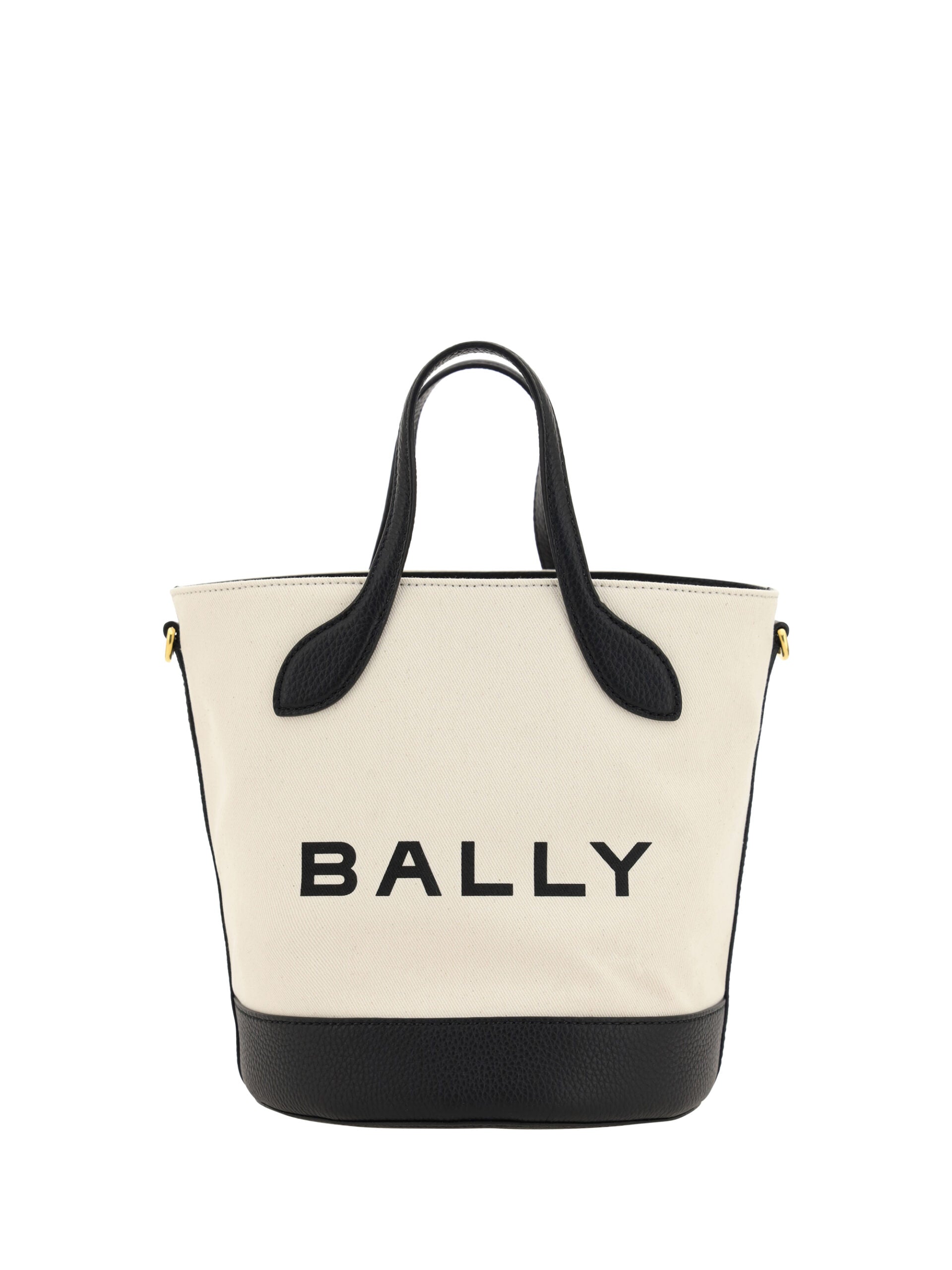 Elegant Monogram Bucket Bag in Black & WhiteDiscover elegance redefined with this stunning Bally Bucket Bag, a fresh addition to your sophisticated ensemble. Immaculately crafted from the finest Calf Leather with a touch of durable cotton and polyester, t