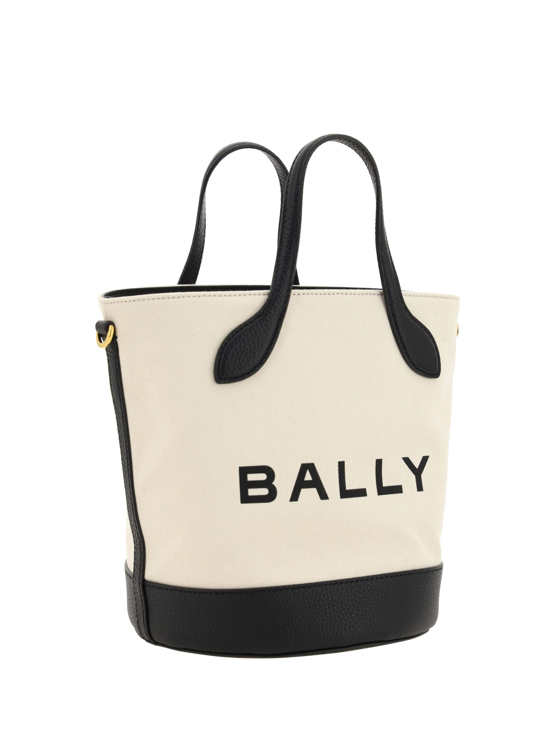 Elegant Monogram Bucket Bag in Black & WhiteDiscover elegance redefined with this stunning Bally Bucket Bag, a fresh addition to your sophisticated ensemble. Immaculately crafted from the finest Calf Leather with a touch of durable cotton and polyester, t