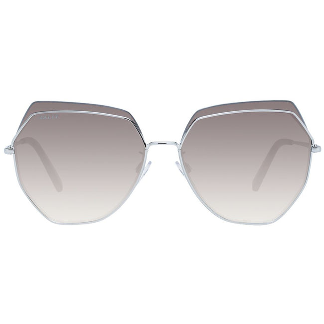 Silver Metal SunglassesGender Women Main color Silver Frame color Silver Frame material Metal Lenses Color Multicolor Lenses Material Plastic Lenses Effect Gradient Lenses width 61 Size 61-16-145 Lenses Height 55 Bridge width 16 Frame width 145 Temples Le