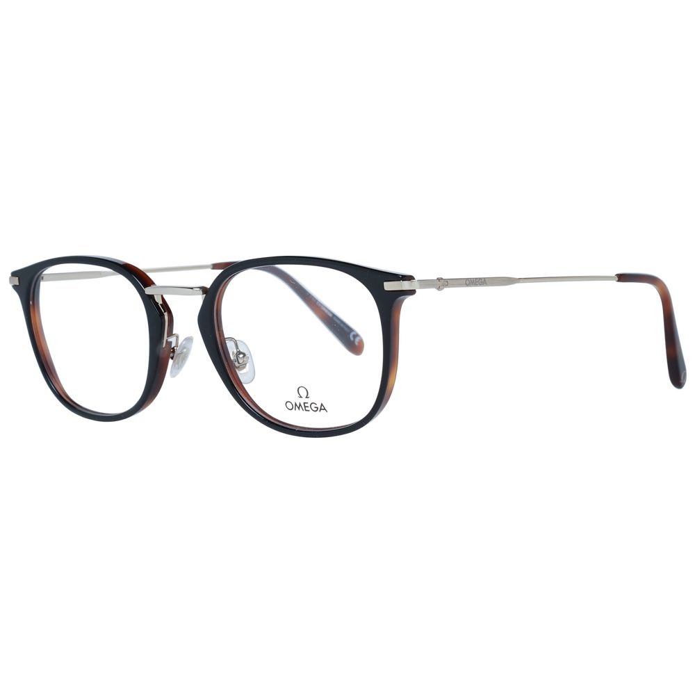 Schwarze Metall- und Kunststoffbrille (Gestelle)