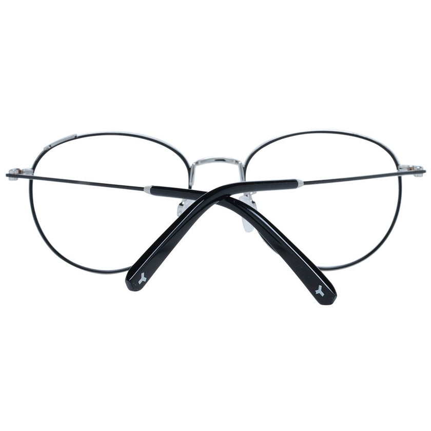Black Metal Glasses (Frames)Gender Unisex Main color Black Frame color Black Frame material Metal Lenses Color Demo glasses Lenses Material Plastic Lenses Effect No Extra Lenses width 52 Size 52-18-145 Lenses Height 45 Bridge width 18 Frame width 135 Temp