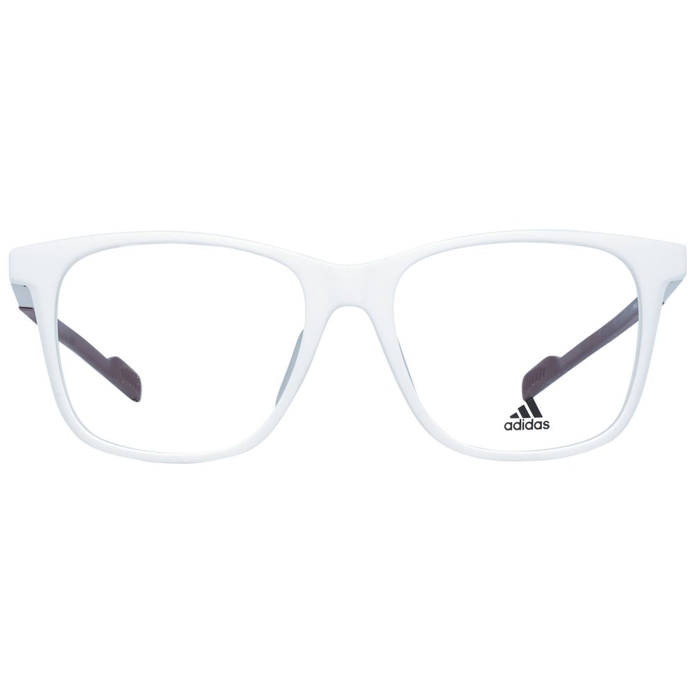 White Synthetic Square Full-Rim Glasses