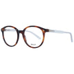 Brown Plastic Glasses (Frames)Gender Women Main color Brown Frame color Brown Frame material Plastic Lenses Color Demo glasses Lenses Material Plastic Lenses Effect None Lenses width 52 Size 52-18-140 Lenses Height 46 Bridge width 18 Frame width 138 Templ