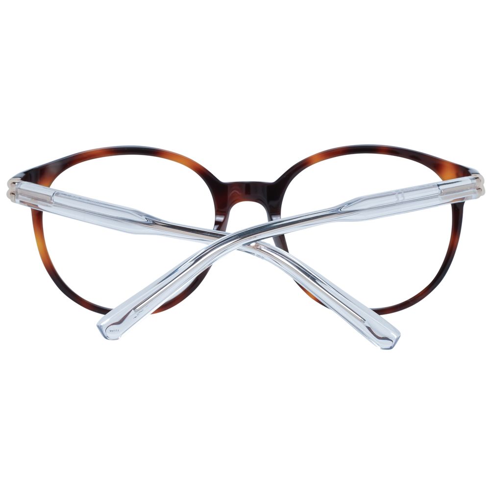Brown Plastic Glasses (Frames)Gender Women Main color Brown Frame color Brown Frame material Plastic Lenses Color Demo glasses Lenses Material Plastic Lenses Effect None Lenses width 52 Size 52-18-140 Lenses Height 46 Bridge width 18 Frame width 138 Templ