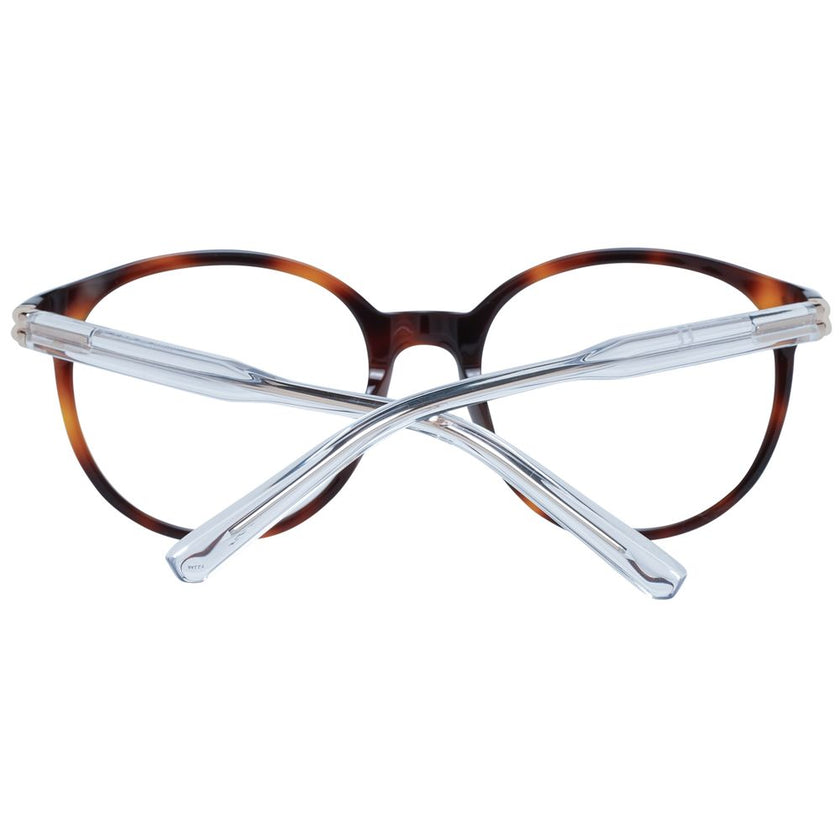 Brown Plastic Glasses (Frames)Gender Women Main color Brown Frame color Brown Frame material Plastic Lenses Color Demo glasses Lenses Material Plastic Lenses Effect None Lenses width 52 Size 52-18-140 Lenses Height 46 Bridge width 18 Frame width 138 Templ