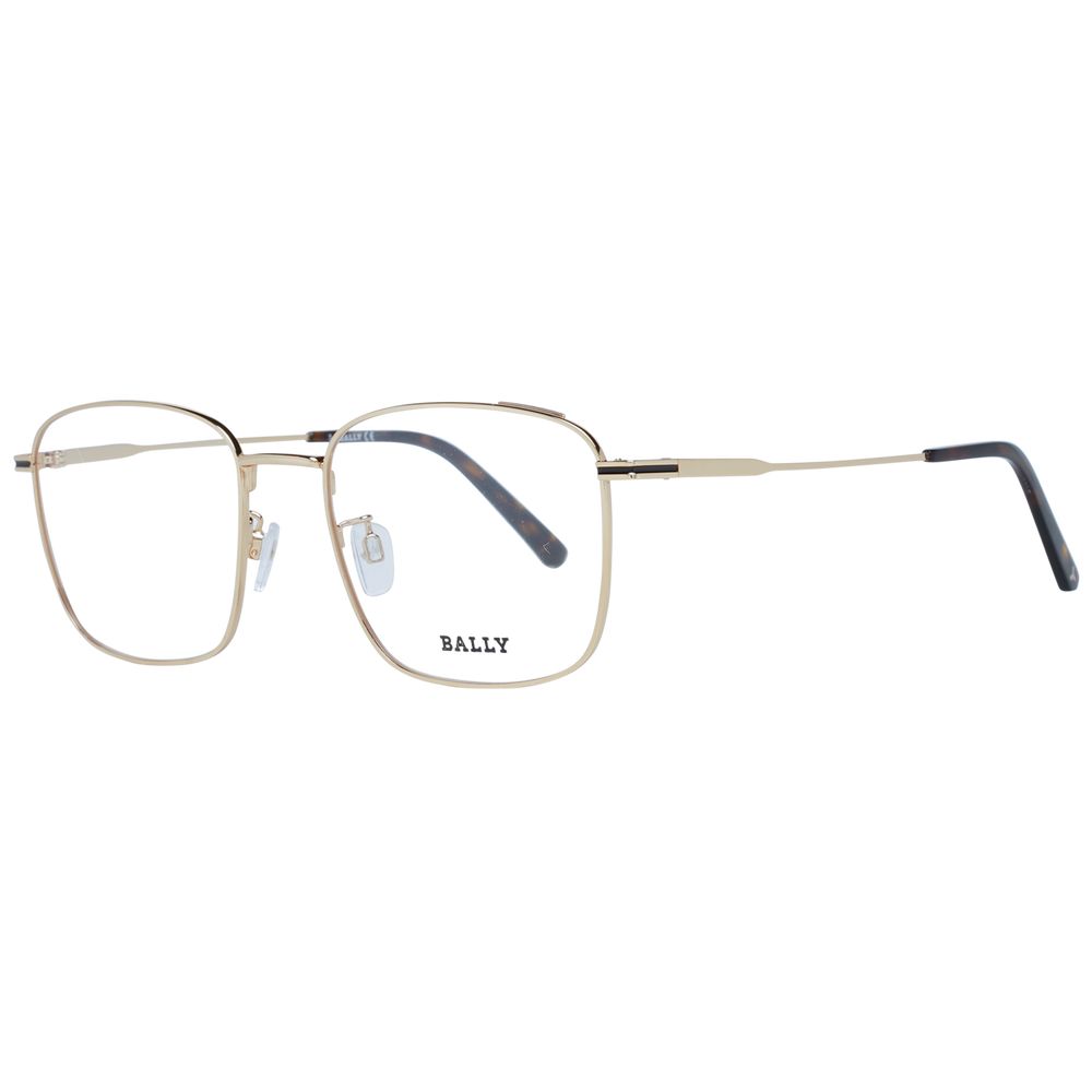 Gold Metal Glasses (Frames)Gender Men Main color Gold Frame color Gold Frame material Metal Lenses Color Demo glasses Lenses Material Plastic Lenses Effect No Extra Lenses width 54 Size 54-19-145 Lenses Height 44 Bridge width 19 Frame width 140 Temples Le