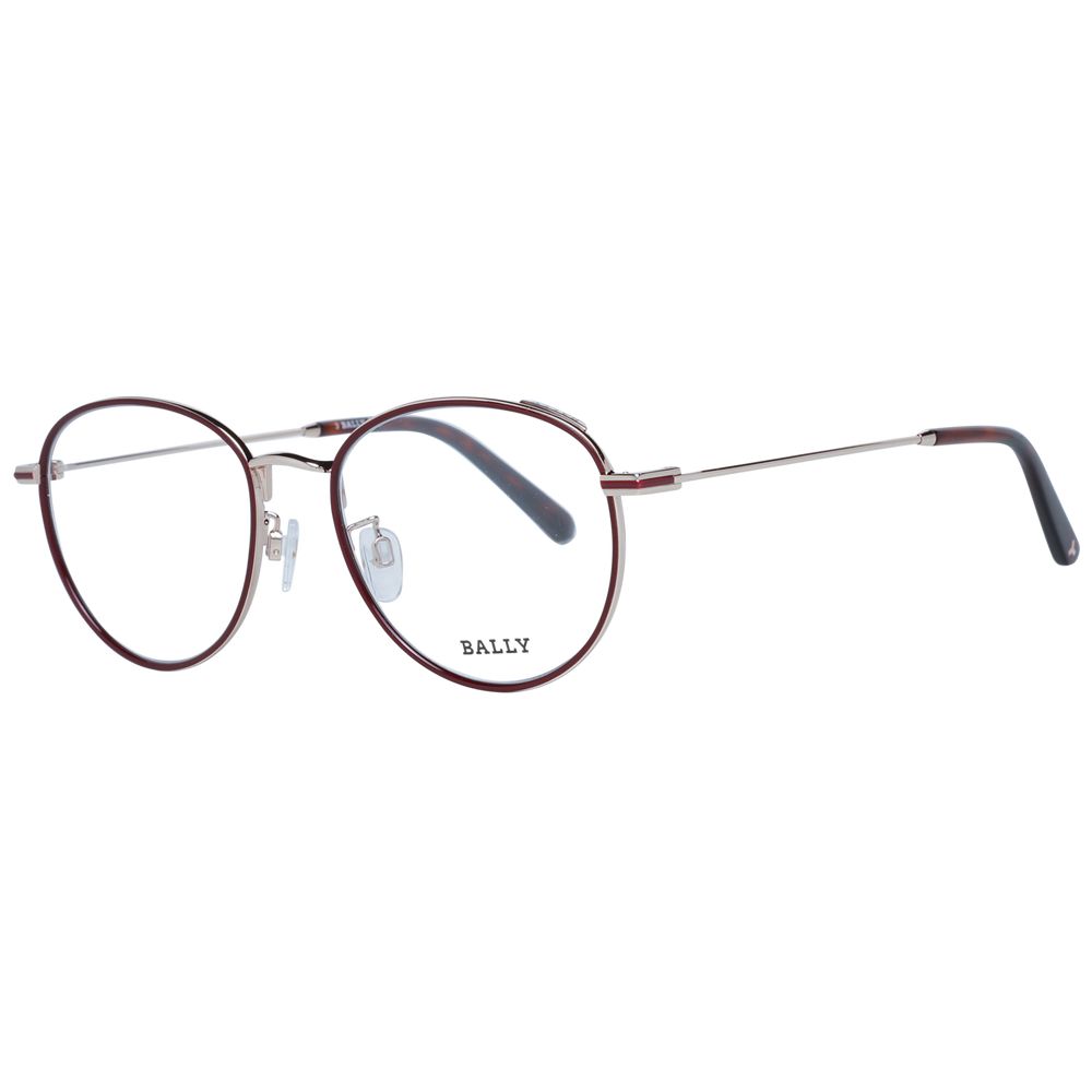 Burgundy Metal Glasses (Frames)Gender Unisex Main color Burgundy Frame color Burgundy Frame material Metal Lenses Color Demo glasses Lenses Material Plastic Lenses Effect No Extra Lenses width 52 Size 52-18-145 Lenses Height 45 Bridge width 18 Frame width
