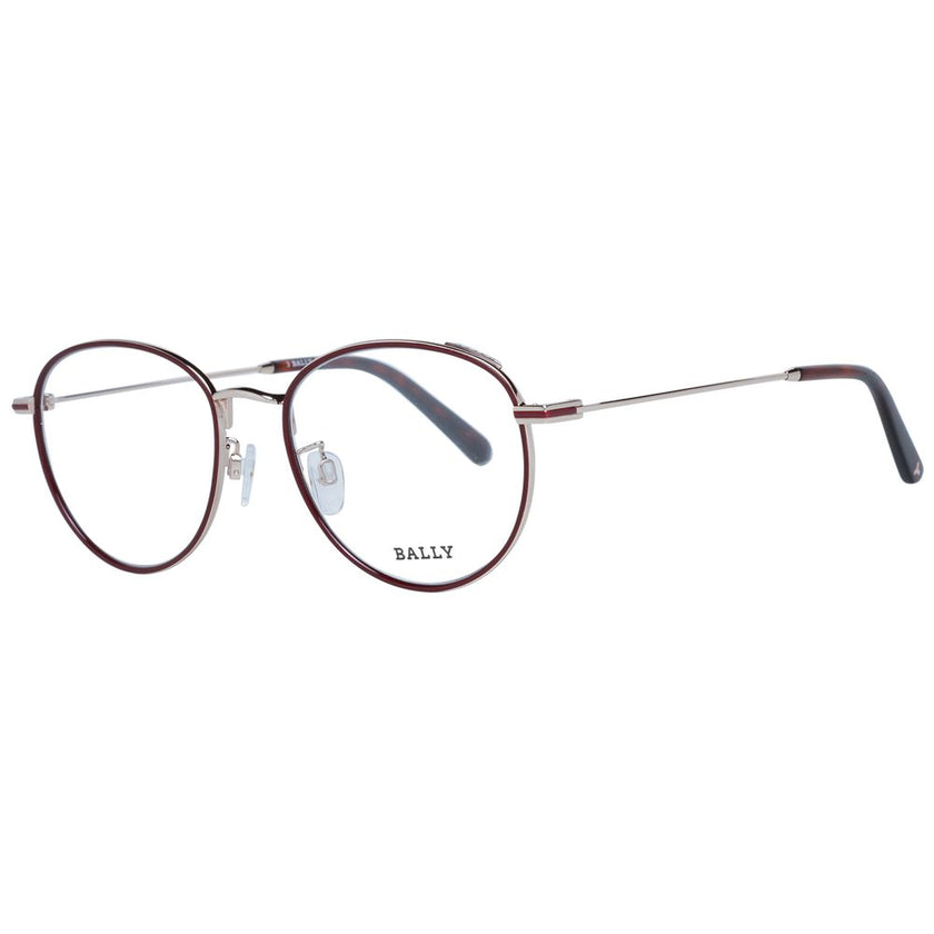 Burgundy Metal Glasses (Frames)Gender Unisex Main color Burgundy Frame color Burgundy Frame material Metal Lenses Color Demo glasses Lenses Material Plastic Lenses Effect No Extra Lenses width 52 Size 52-18-145 Lenses Height 45 Bridge width 18 Frame width