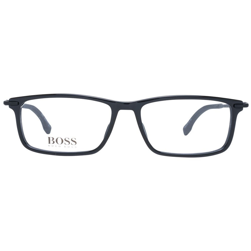 Black Plastic Glasses (Frames)Gender Men Main color Black Extra No extra Frame color Black Frame material Plastic Lenses Color Demo glasses Lenses Material Plastic Filter Category None Style Rectangle Lenses Effect No Extra Protection None Lenses width 55