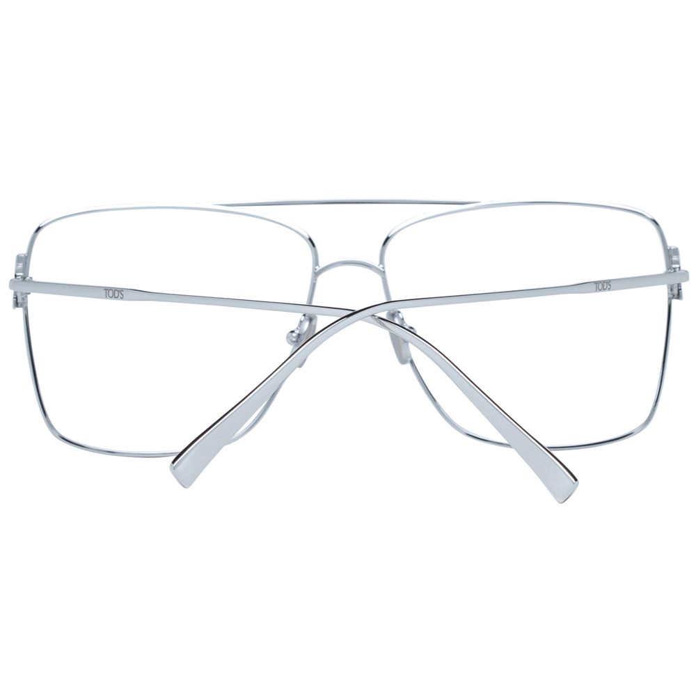 Silver Full-Rim Glasses with Metal Frames