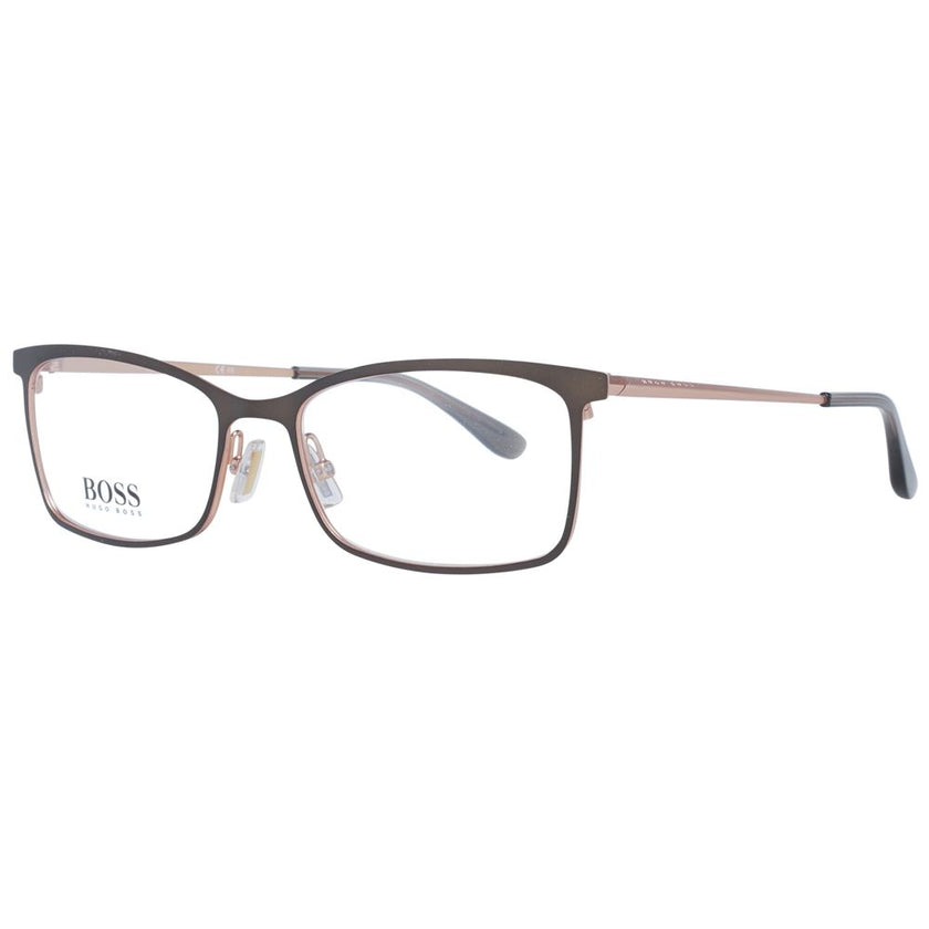 Brown Women Glasses FrameGender Women Main color Brown Extra No extra Frame color Brown Frame material Metal Lenses Color Demo glasses Lenses Material Plastic Filter Category None Style Rectangle Lenses Effect No Extra Protection None Lenses width 55 Lens