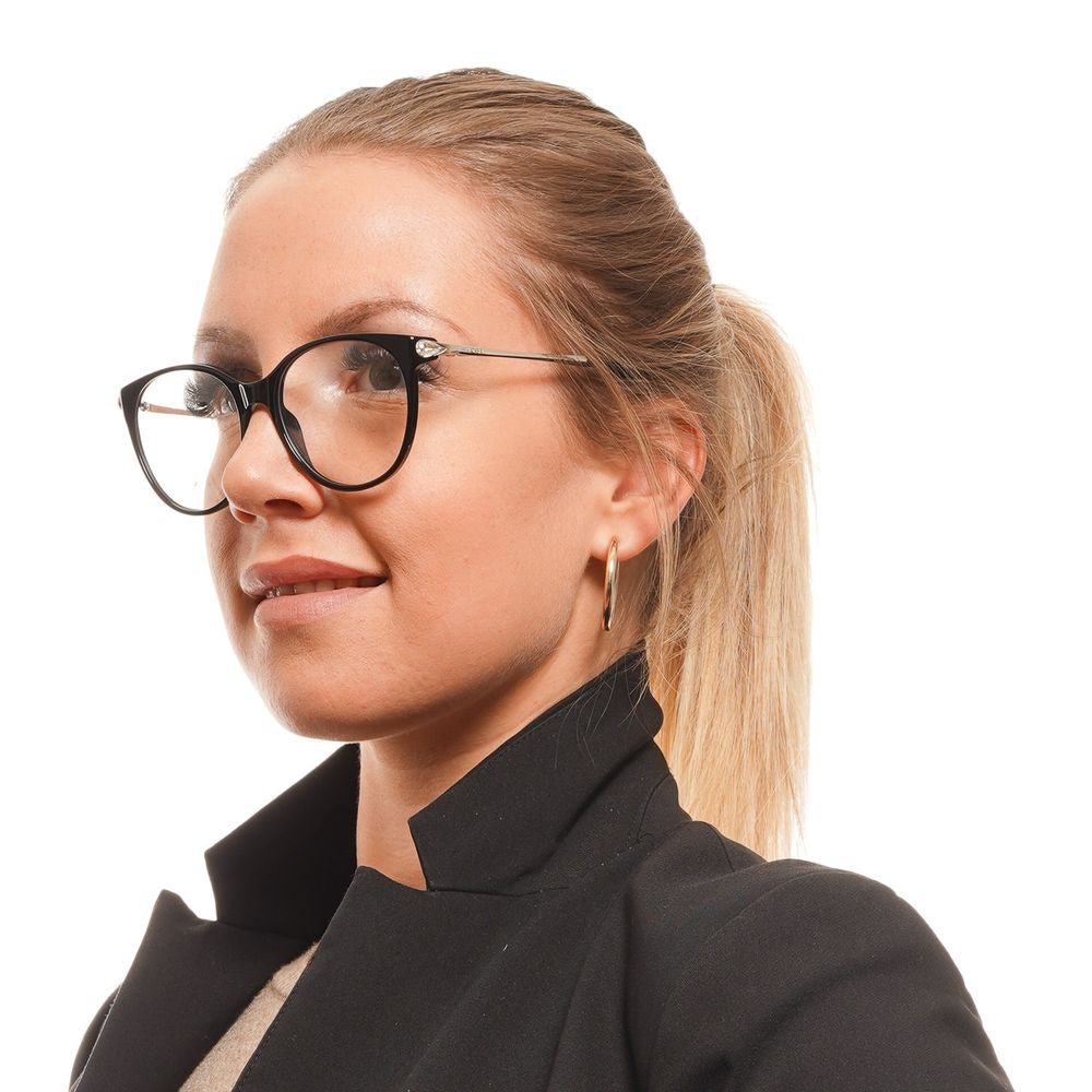 Black Acetate Glasses (Frames)Gender Women Main color Black Frame color Black Frame material Acetate Lenses Color Demo glasses Lenses Material Plastic Lenses Effect None Lenses width 53 Size 53-16-135 Lenses Height 47 Bridge width 16 Frame width 140 Templ