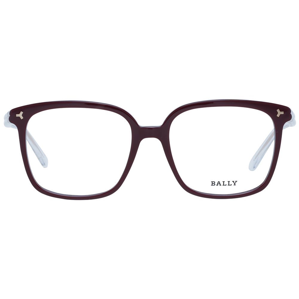 Burgundy Plastic Glasses (Frames)Gender Women Main color Burgundy Frame color Burgundy Frame material Plastic Lenses Color Demo glasses Lenses Material Plastic Lenses Effect None Lenses width 53 Size 53-17-140 Lenses Height 43 Bridge width 17 Frame width