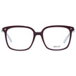 Burgundy Plastic Glasses (Frames)Gender Women Main color Burgundy Frame color Burgundy Frame material Plastic Lenses Color Demo glasses Lenses Material Plastic Lenses Effect None Lenses width 53 Size 53-17-140 Lenses Height 43 Bridge width 17 Frame width