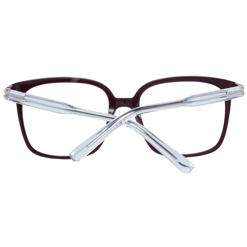 Burgundy Plastic Glasses (Frames)Gender Women Main color Burgundy Frame color Burgundy Frame material Plastic Lenses Color Demo glasses Lenses Material Plastic Lenses Effect None Lenses width 53 Size 53-17-140 Lenses Height 43 Bridge width 17 Frame width