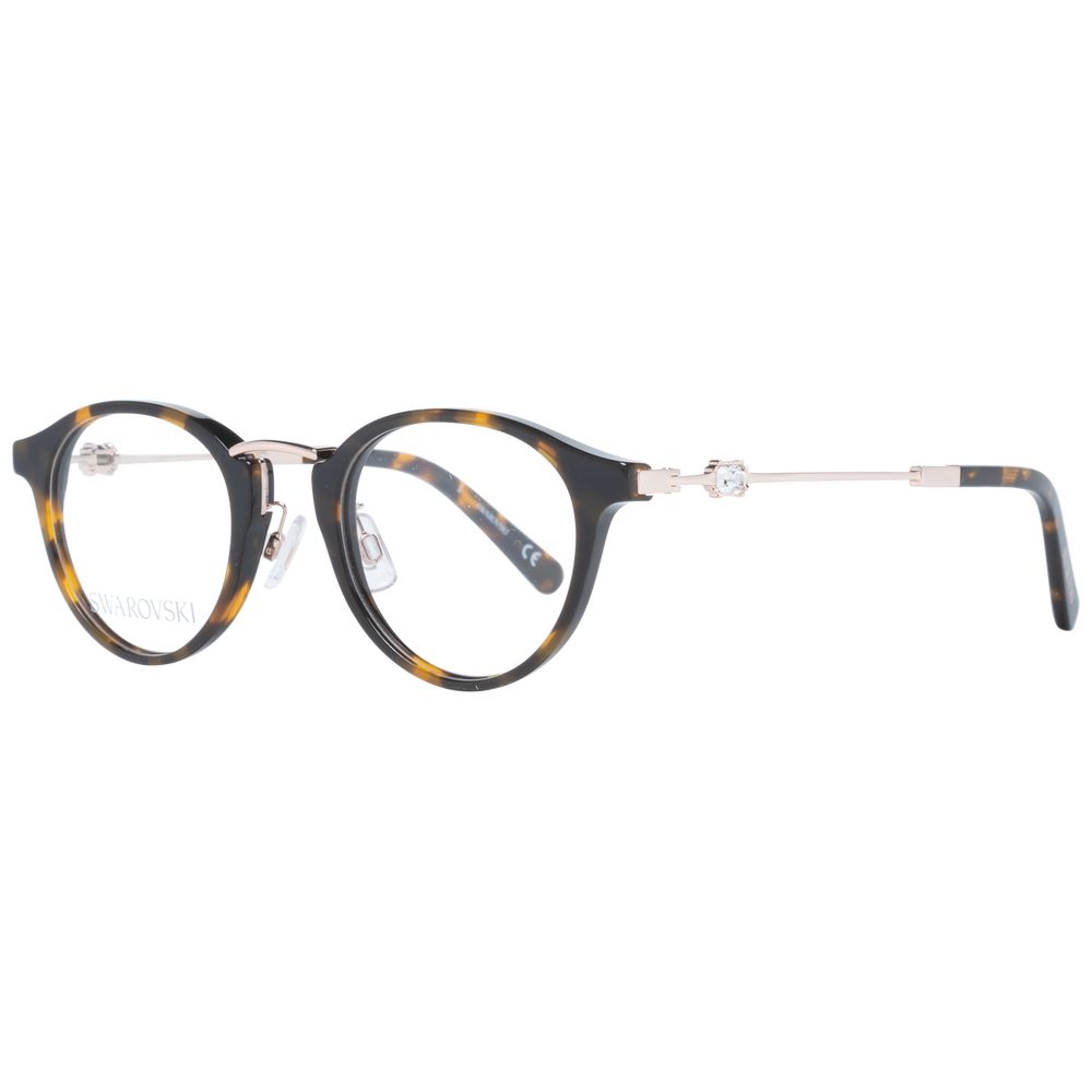 Brown Plastic Glasses (Frames)Gender Women Main color Brown Frame color Brown Frame material Plastic Lenses Color Demo glasses Lenses Material Plastic Lenses Effect No Extra Lenses width 46 Size 46-21-145 Lenses Height 40 Bridge width 21 Frame width 130 T