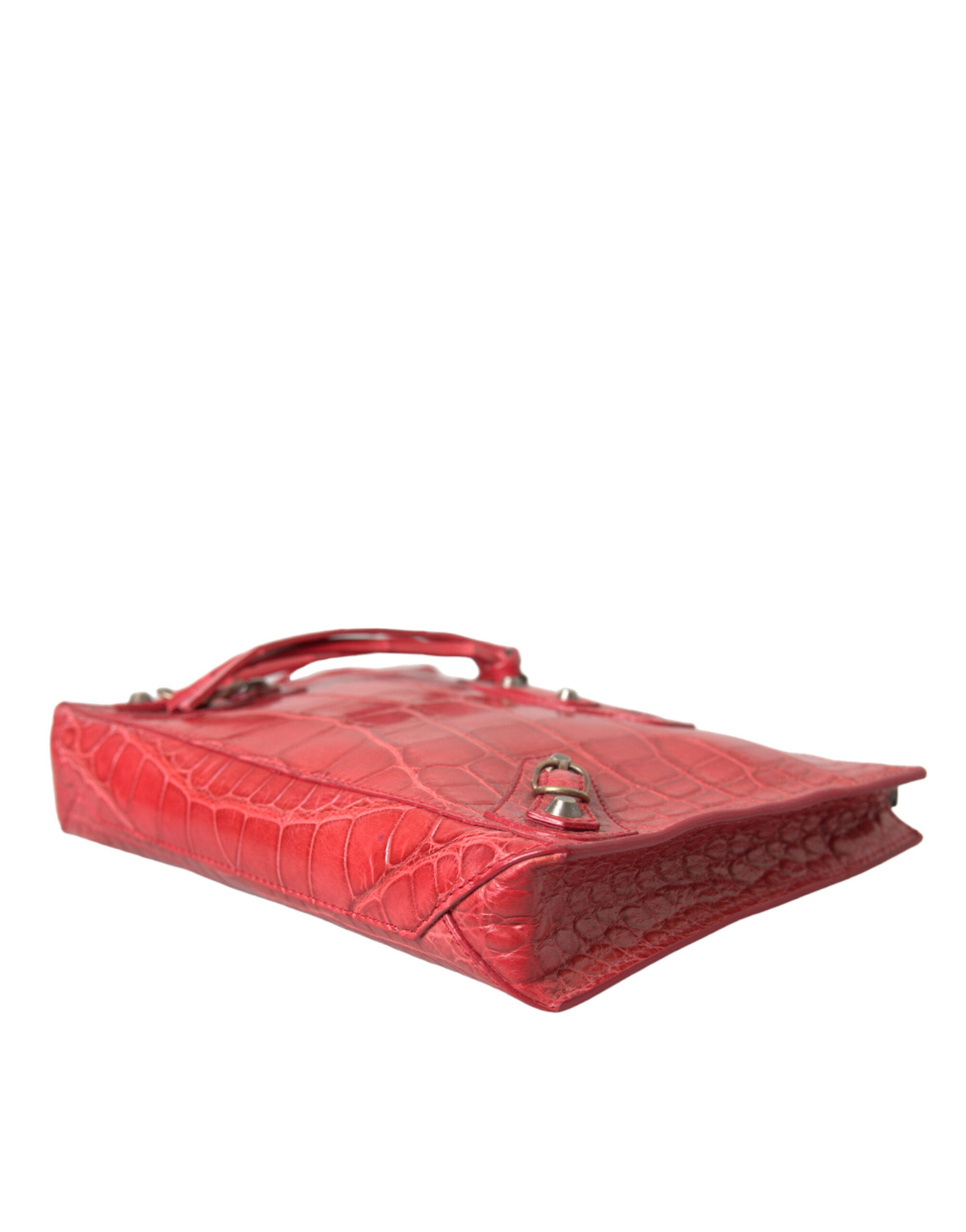 Rote Leder-Exotik-Handgelenktasche