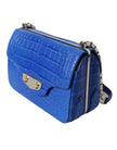 Blue Exotic Leather Neo Classic Purse Shoulder Handbag BagBALENCIAGA Absolutely stunning, 100% Authentic, brand new with tags BALENCIAGA neo classic chain mini bag. Model: Shoulder bag Colour: Blue Material: 100% Alligator skin Leather Magnetic closure Lo
