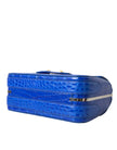 Blue Exotic Leather Neo Classic Purse Shoulder Handbag BagBALENCIAGA Absolutely stunning, 100% Authentic, brand new with tags BALENCIAGA neo classic chain mini bag. Model: Shoulder bag Colour: Blue Material: 100% Alligator skin Leather Magnetic closure Lo
