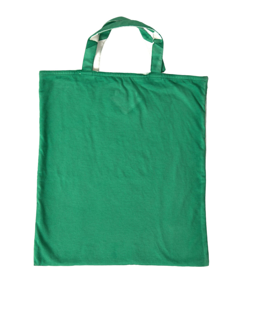 Green Jersey Fabric Logo Shoulder Shopping Tote Shopping BagPRADA Absolutely stunning, 100% Authentic, brand new with tags PRADA shopping tote bag. Model: Shopping tote bag Color: Green and white Material: Fabric Logo details Made in Italy Measurements: 3