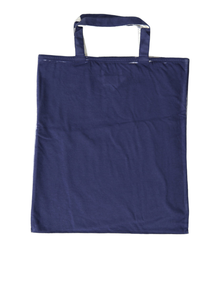 Blue Jersey Fabric Logo Shoulder Shopping Tote Shopping BagPRADA Absolutely stunning, 100% Authentic, brand new with tags PRADA shopping tote bag. Model: Shopping tote bag Colour: Blue Material: Fabric Logo details Made in Italy Measurements: 39cm x 34cm