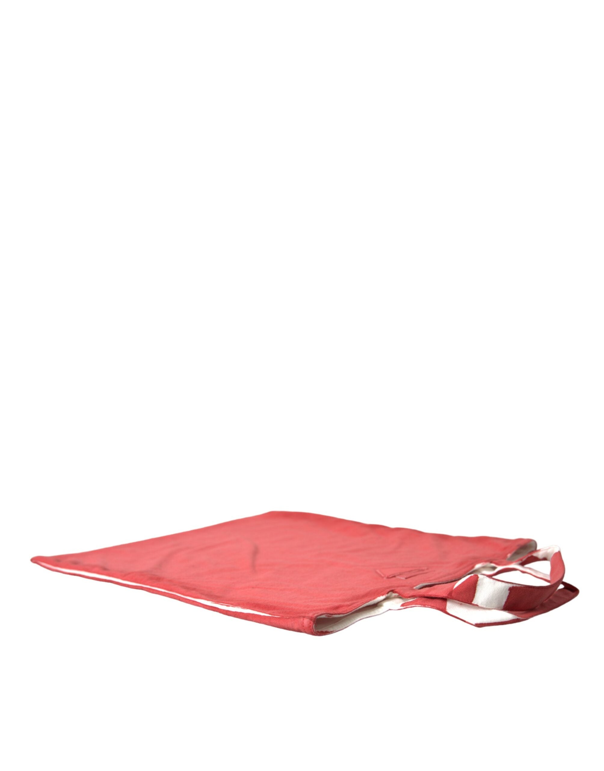 Red Synthetic Prada Logo Tote Bag with Shoulder Strap