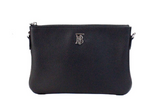 Peyton Monogram Black Leather Pouch Crossbody Bag PurseStyle: Burberry Peyton Monogram Black Pouch Crossbody Bag Material: Grainy Leather Features: 4 Inner Card Slots, Adjustable/Detachable Crossbody Strap, Zip Closure, House Check Lining Measures: 27cm L