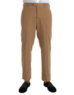 Beige Cashmere Men Straight Fit Dress PantsPRADA Gorgeous brand new with tags 100% Authentic PRADA cashmere regular fit dress pants. Style: Dress pants Colour: Beige Fitting: Regular fit Material: 100% cashmere Lining: 100% Viscose Button fly closure Logo