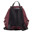 Medium Burgundy Econyl Nylon Rucksack Drawstring Backpack BookbagStyle: Burberry Medium Drawstring Flap Rucksack Bag (Burgundy) Material: Nylon (Burberry Econyl) Features: Drawstring Flap Closure, Adjustable Shoulder Straps, Top Handle, Outer Zip Pockets