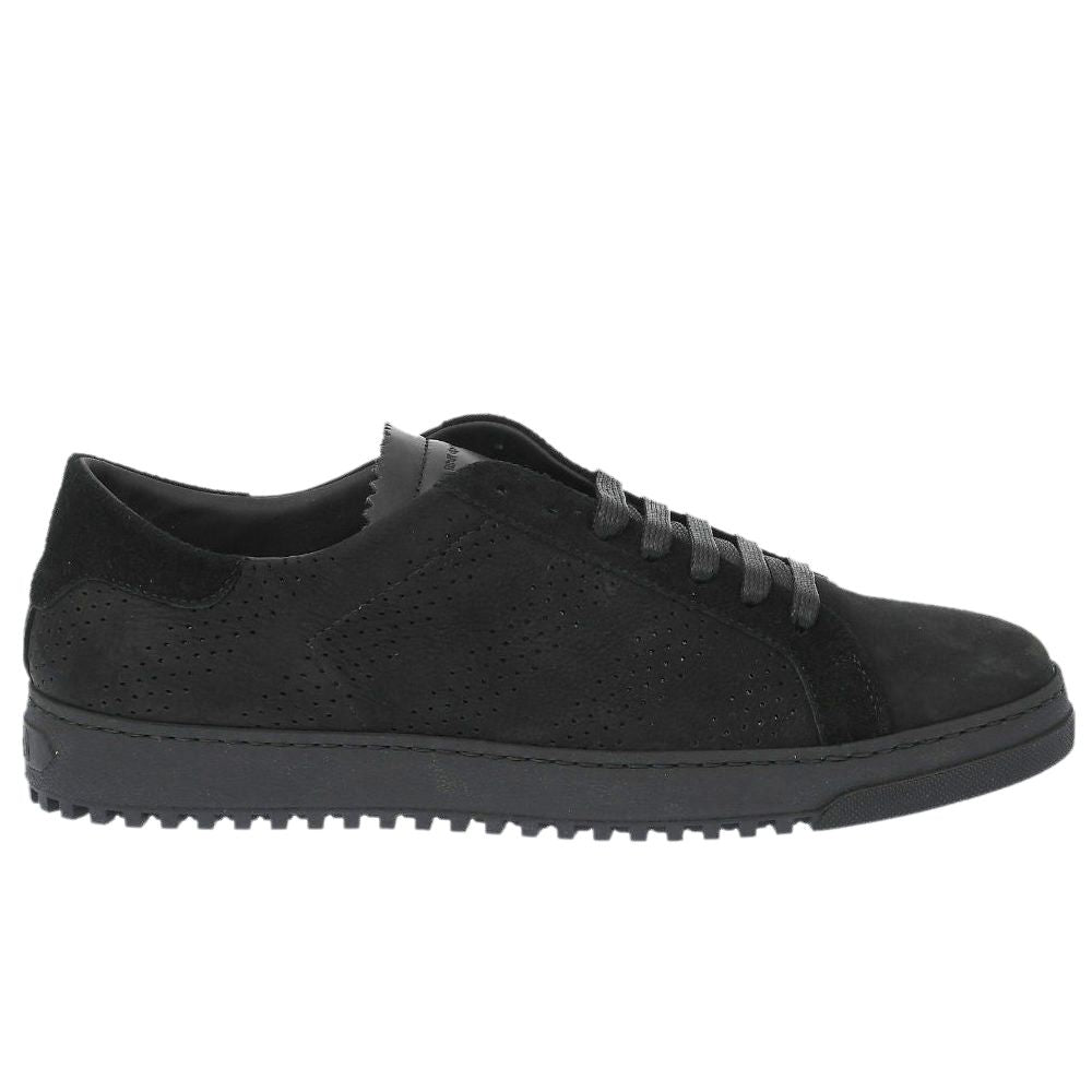 Black Calfskin Women SneakerElevate your sneaker game with the cutting-edge Off-White lace-ups. Crafted in Italy with plush suede calfskin, these black beauties blend superior comfort with avant-garde style. Designed to turn heads and keep feet fresh with