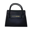 Black Polyethylene Women HandbagIndulge in the bold energy of Plein Sport with this sleek tote bag, an intersection of style and functionality. Its black hue is complemented by the iconic Plein Sport logo, confidently placed on the front for maximum brand